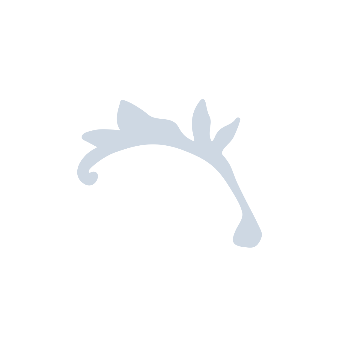 Styled horse head logo